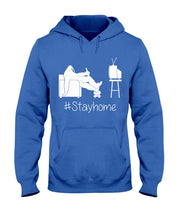 Load image into Gallery viewer, Bigfoot Watches TV Stay Home Special Custom Design Hoodie
