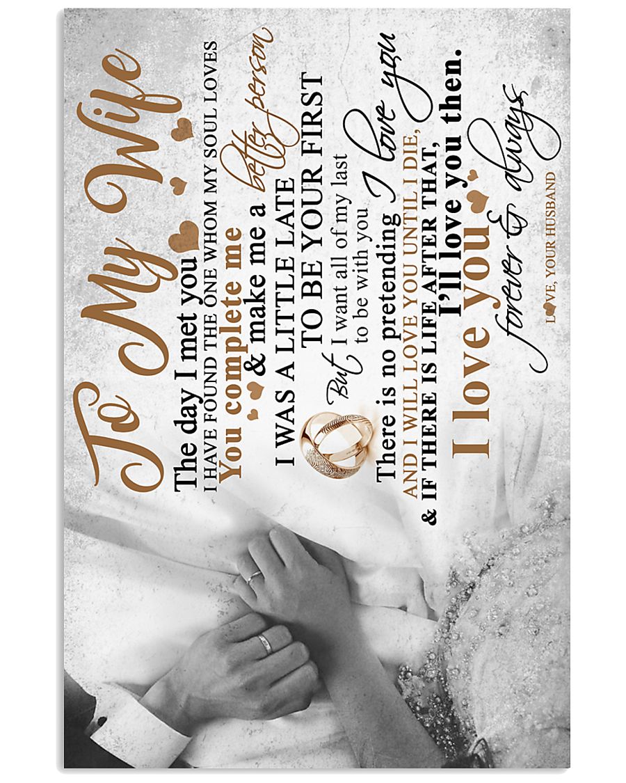 You Make Me A Better Person Gift For Wife Vertical Poster