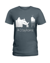 Load image into Gallery viewer, Bigfoot Watches TV Stay Home Special Custom Design Ladies Tee
