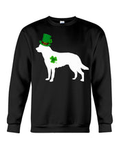 Load image into Gallery viewer, Australian Kelpie Lucky Leprechaun St. Patrick's Day Color Changing Mug Sweatshirt
