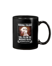 Load image into Gallery viewer, Bedlington Terrier Personal Stalker St. Patrick's Day Printed Mug Mug
