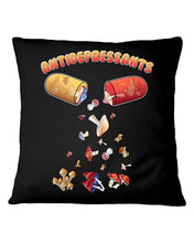 Load image into Gallery viewer, Antifepresants Mushrooms  Unique Custom Design For Cute Girls Pillow Cover
