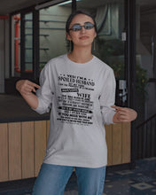 Load image into Gallery viewer, A Spoiled Husband Of    June Freaking Awesome Wife For Birthday Gift Unisex Long Sleeve
