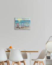 Load image into Gallery viewer, Better Than I Was More Than I Am Beach Matte Canvas
