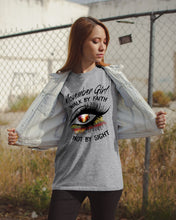 Load image into Gallery viewer, Birthday Gift For November Girl Walk By Faith Not By Sight Guys Tee
