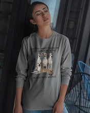 Load image into Gallery viewer, A Woman Cannot Survive On Self-Quarantine Alone She Also Needs Whippet Unisex Long Sleeve
