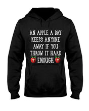 Load image into Gallery viewer, An Apple A Day Keeps Anyone Away Special Custom Design Hoodie
