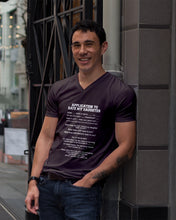 Load image into Gallery viewer, Application To Date My Daughter Funny Gifts Guys V-Neck
