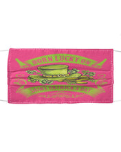 Load image into Gallery viewer, Born Lucky On Shamrock Happy St. Patrick's Day Printed Mug Cloth Face Mask
