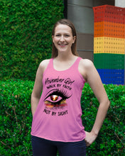 Load image into Gallery viewer, Birthday Gift For November Girl Walk By Faith Not By Sight Ladies Flowy Tank
