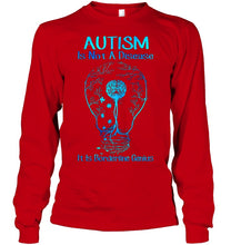 Load image into Gallery viewer, Autism Is Not A Disease It's Borderline Genius Special Custom Design Unisex Long Sleeve
