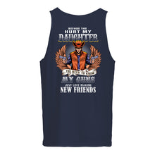 Load image into Gallery viewer, Before You Hurt My Daughter  You Need To Know My Guns Just Love Unisex Tank Top
