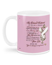 Load image into Gallery viewer, Always In My Heart Hand In Hand Custom Name Gift For Husband Mug
