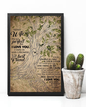 Load image into Gallery viewer, Your Partner In Crime Tree Of Life Gift For Wife Vertical Poster
