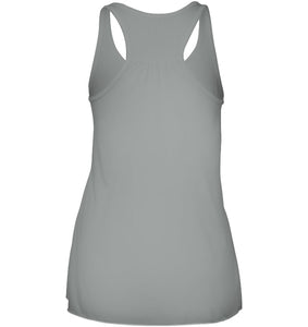 A Good Day Starts With Tea And Garden  Special Custom Design Ladies Flowy Tank