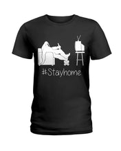 Load image into Gallery viewer, Bigfoot Watches TV Stay Home Special Custom Design Ladies Tee

