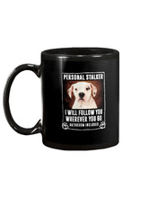 Load image into Gallery viewer, American Bulldog Personal Stalker St. Patrick's Day Printed Mug Mug
