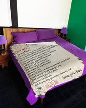 Load image into Gallery viewer, You Mean More To Me Mail Letter Son Gift For Mom Fleece Blanket
