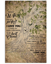 Load image into Gallery viewer, Your Partner In Crime Tree Of Life Gift For Wife Vertical Poster
