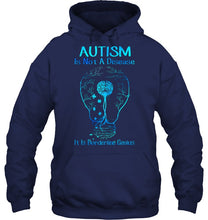 Load image into Gallery viewer, Autism Is Not A Disease It's Borderline Genius Special Custom Design Hoodie
