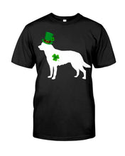 Load image into Gallery viewer, Australian Kelpie Lucky Leprechaun St. Patrick's Day Color Changing Mug Guys Tee
