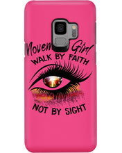 Load image into Gallery viewer, Birthday Gift For November Girl Walk By Faith Not By Sight Phone case

