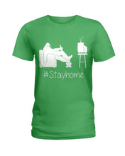 Load image into Gallery viewer, Bigfoot Watches TV Stay Home Special Custom Design Ladies Tee
