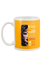 Load image into Gallery viewer, Birthday Gift For April Girl My Scars Tell A Story They're Reminders Mug
