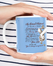 Load image into Gallery viewer, Always In My Heart Hand In Hand Custom Name Gift For Husband Mug
