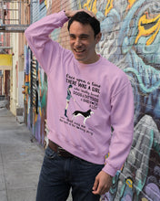 Load image into Gallery viewer, A Girl Really Loved Dogs And Tattoos  Unique Custom Design Sweatshirt
