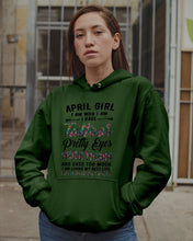 Load image into Gallery viewer, April Girl Has Tattoos Pretty Eyes Thick Thighs For Birthday Gift Hoodie
