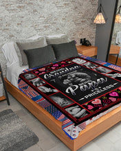 Load image into Gallery viewer, Being Grandpa Is An Honor Being Papa Is Priceless Sherpa Blanket
