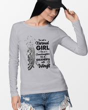 Load image into Gallery viewer, A Granddaughter To A Grandpa With Wings Handheld Gift For Granddaughter Unisex Long Sleeve

