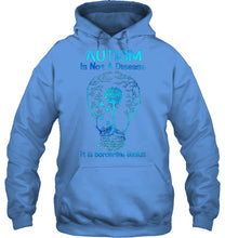 Load image into Gallery viewer, Autism Is Not A Disease It's Borderline Genius Special Custom Design Hoodie
