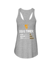 Load image into Gallery viewer, Bbq Timer Rare Medium Well Funny Gift For Friends Ladies Flowy Tank
