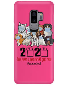 2020 The Year When Shit Got Real Special Custom Design Phone case
