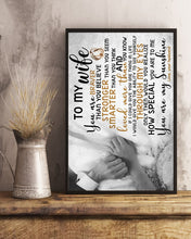 Load image into Gallery viewer, You Are Loved More Than You Know Gift For Wife Vertical Poster
