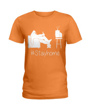 Load image into Gallery viewer, Bigfoot Watches TV Stay Home Special Custom Design Ladies Tee

