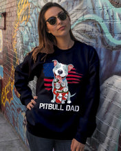 Load image into Gallery viewer, Black Phone Case Pitbull Dad Gift For Pitbull Lovers Sweatshirt
