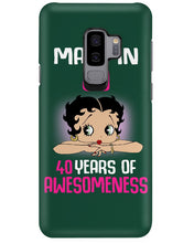 Load image into Gallery viewer, Black Phone Case Made In 80 40 Years In Awesomeness For Friends Phone case
