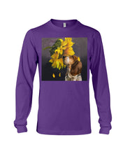 Load image into Gallery viewer, Basset Hound With Sunflower Special Custom Design For Dog Lovers Unisex Long Sleeve

