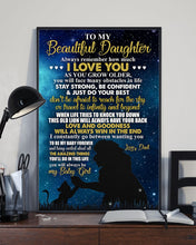 Load image into Gallery viewer, Always Remember How Much I Love You Great Gift For Daughter Vertical Poster
