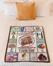 Load image into Gallery viewer, Always Be My Loving Mother Hippie Daughter Gift For Mom Fleece Blanket
