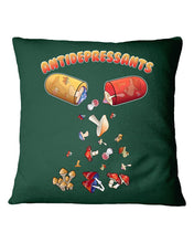 Load image into Gallery viewer, Antifepresants Mushrooms  Unique Custom Design For Cute Girls Pillow Cover
