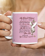 Load image into Gallery viewer, Always In My Heart Hand In Hand Custom Name Gift For Husband Mug
