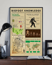 Load image into Gallery viewer, Bigfoot Knowledge Special Unique Custom Design Vertical Poster
