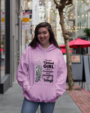 Load image into Gallery viewer, A Granddaughter To A Grandpa With Wings Handheld Gift For Granddaughter Hoodie
