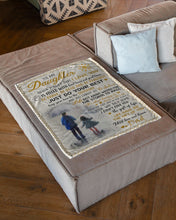 Load image into Gallery viewer, Be Bold And Be Beautiful Dad Gift For Daughter Fleece Blanket
