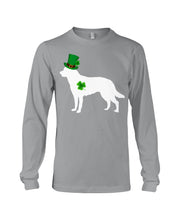 Load image into Gallery viewer, Australian Kelpie Lucky Leprechaun St. Patrick's Day Color Changing Mug Unisex Long Sleeve
