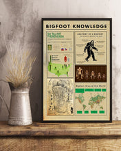 Load image into Gallery viewer, Bigfoot Knowledge Special Unique Custom Design Vertical Poster
